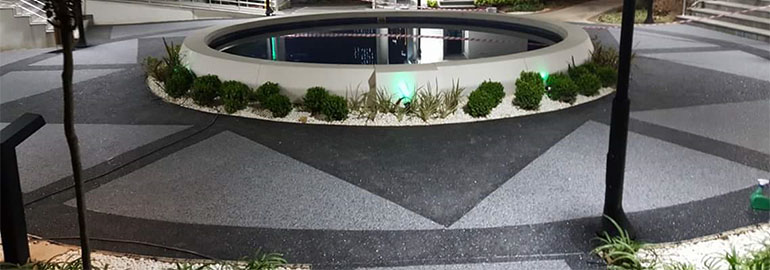 Taş Halı - Stone Carpet - Epoksi Halı - Terrazzo - PU Zemin Kaplama - EPDM Zemin Kaplama